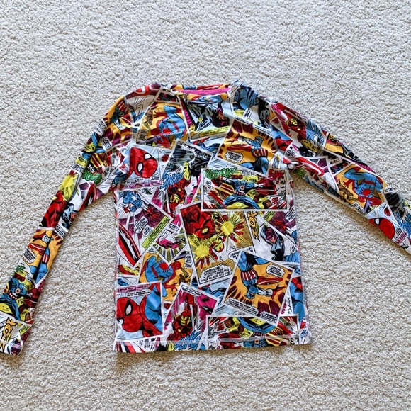 Marvel Tops - [SOLD] MARVEL Graphic Comic Long Sleeve Top